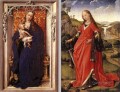 Díptico del pintor holandés Rogier van der Weyden